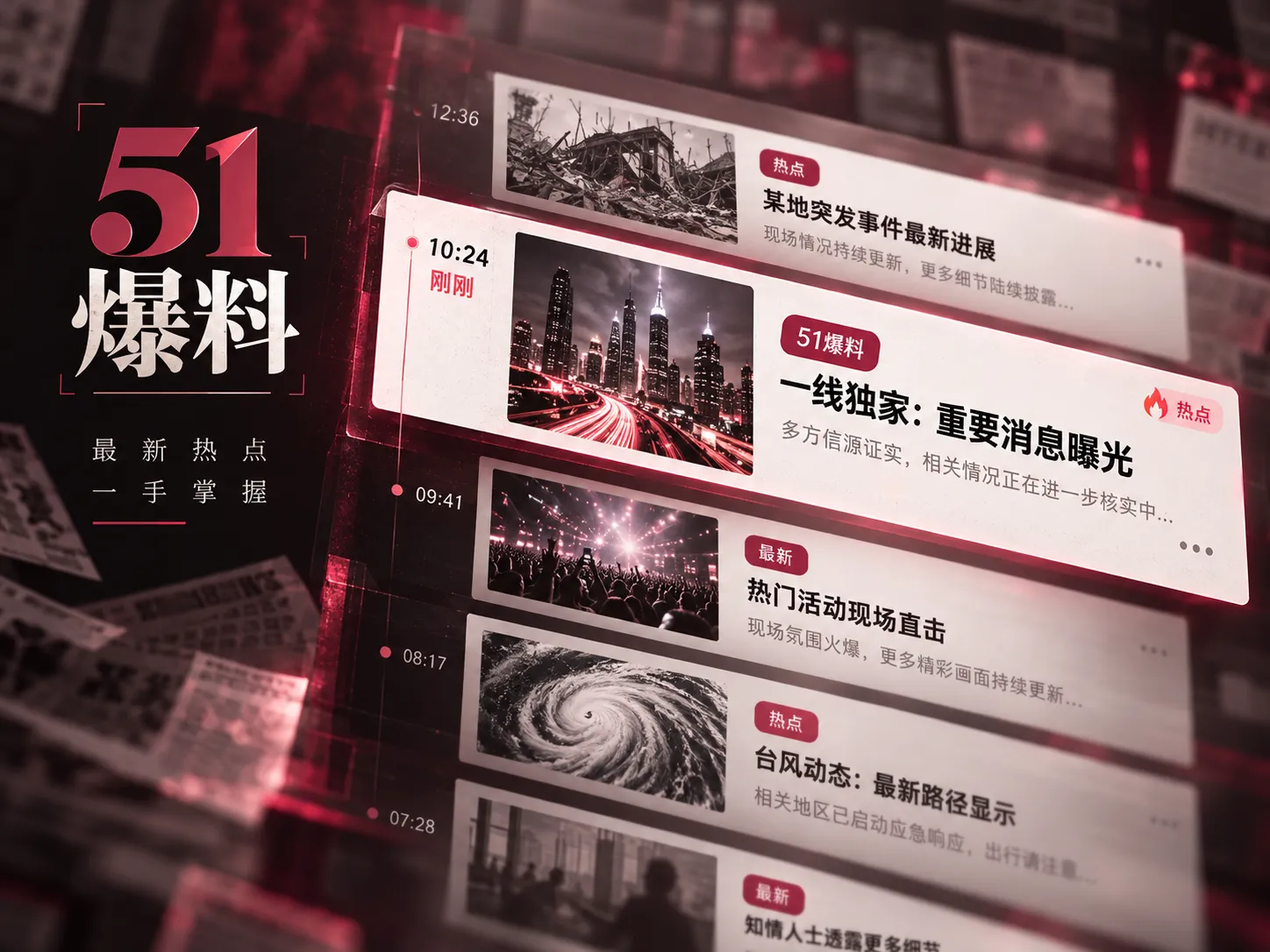 热门内容连续浏览